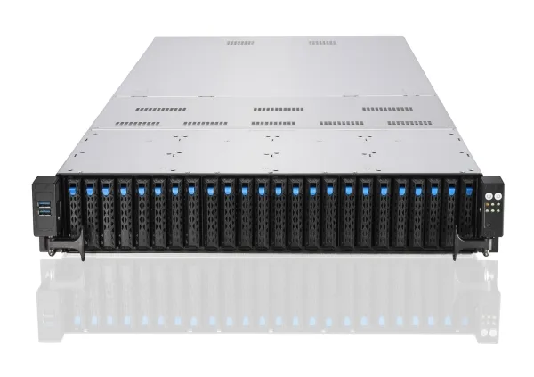 ASUS RS720A-E11-RS24U - Server - rack-monterbar - 2U - 2-vejs - uden CPU op til - RAM 0 GB - SATA - hot-swap 2.5