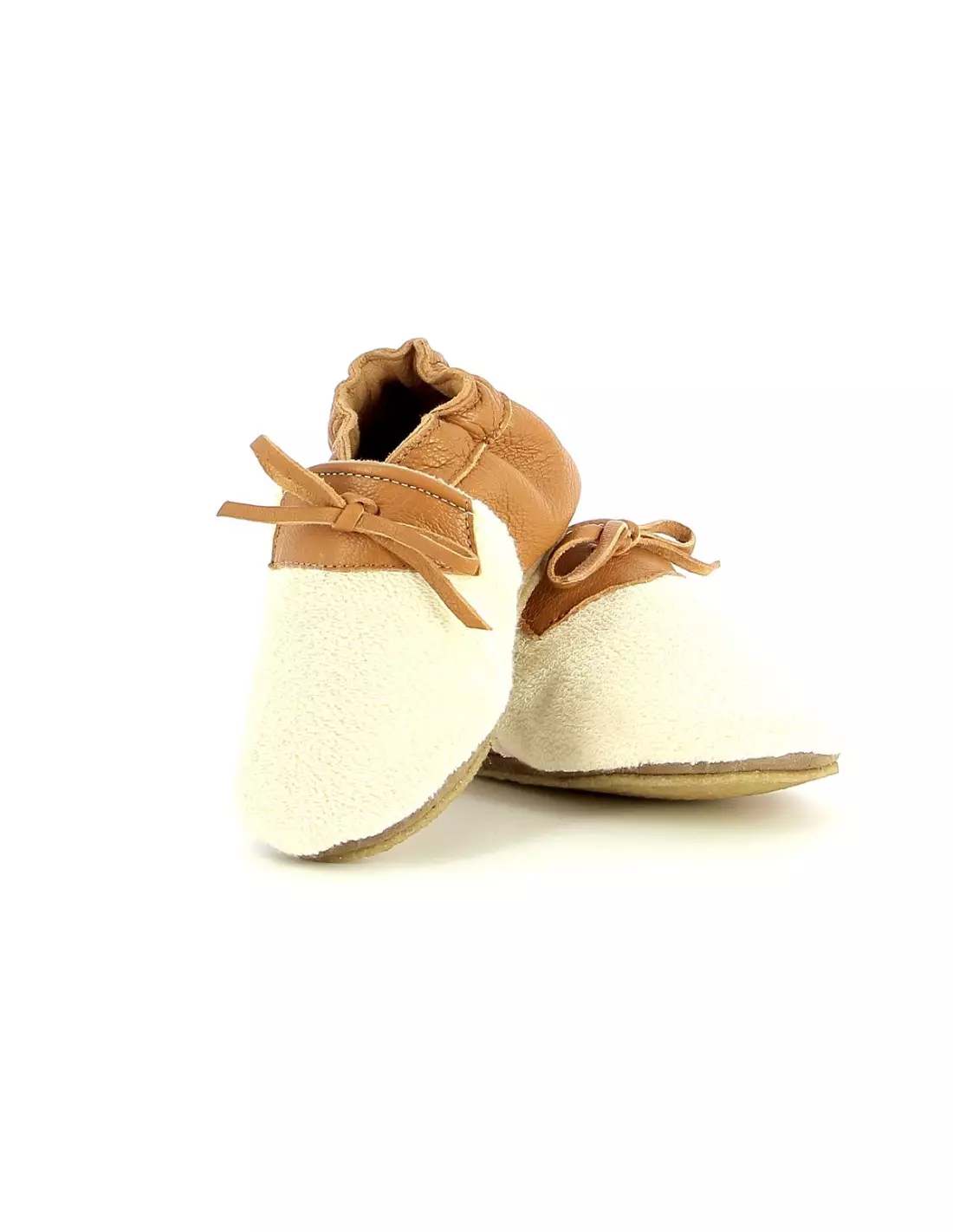 ROBEEZ FLEECE - Chaussons Beigemarron