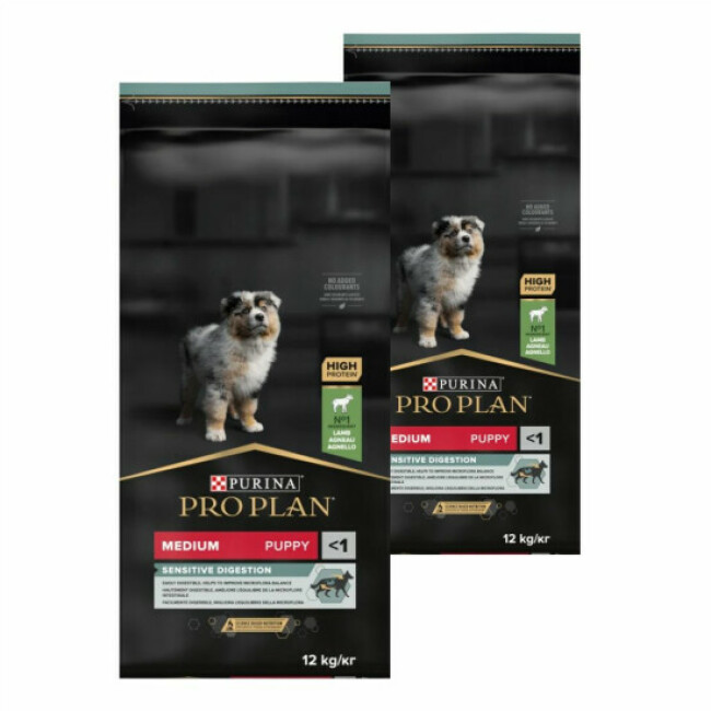 Croquettes Pro Plan Medium Sensitive Digestion Puppy - Agneau