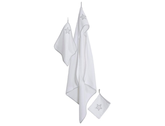 ROBA - Peignoir enfant Set de bain collection 'little stars' - blanc