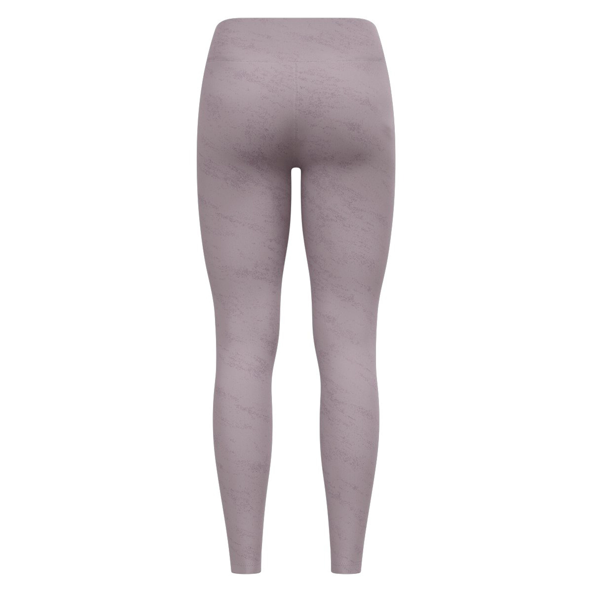 Odlo Zeroweight Print Reflective Collant De Course Femmes - Gris