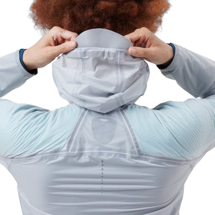 Odlo Dame Jakker Jacket Dual Dry Waterproof Grå