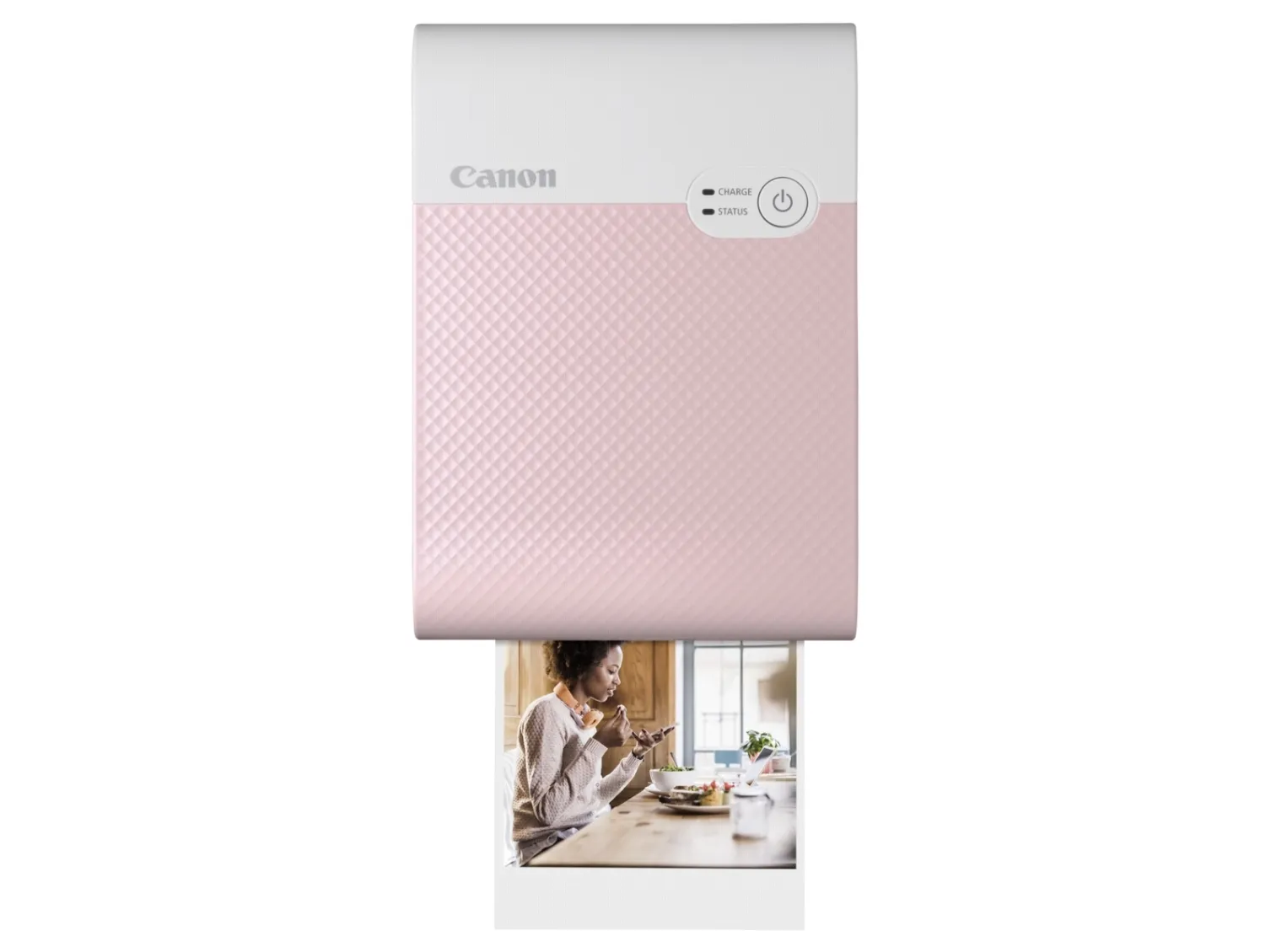 Canon SELPHY Square QX10 - Printer - farve - farvesublimering - 72 x 85 mm op til 0.7 min./side (farve) - Wi-Fi - pink