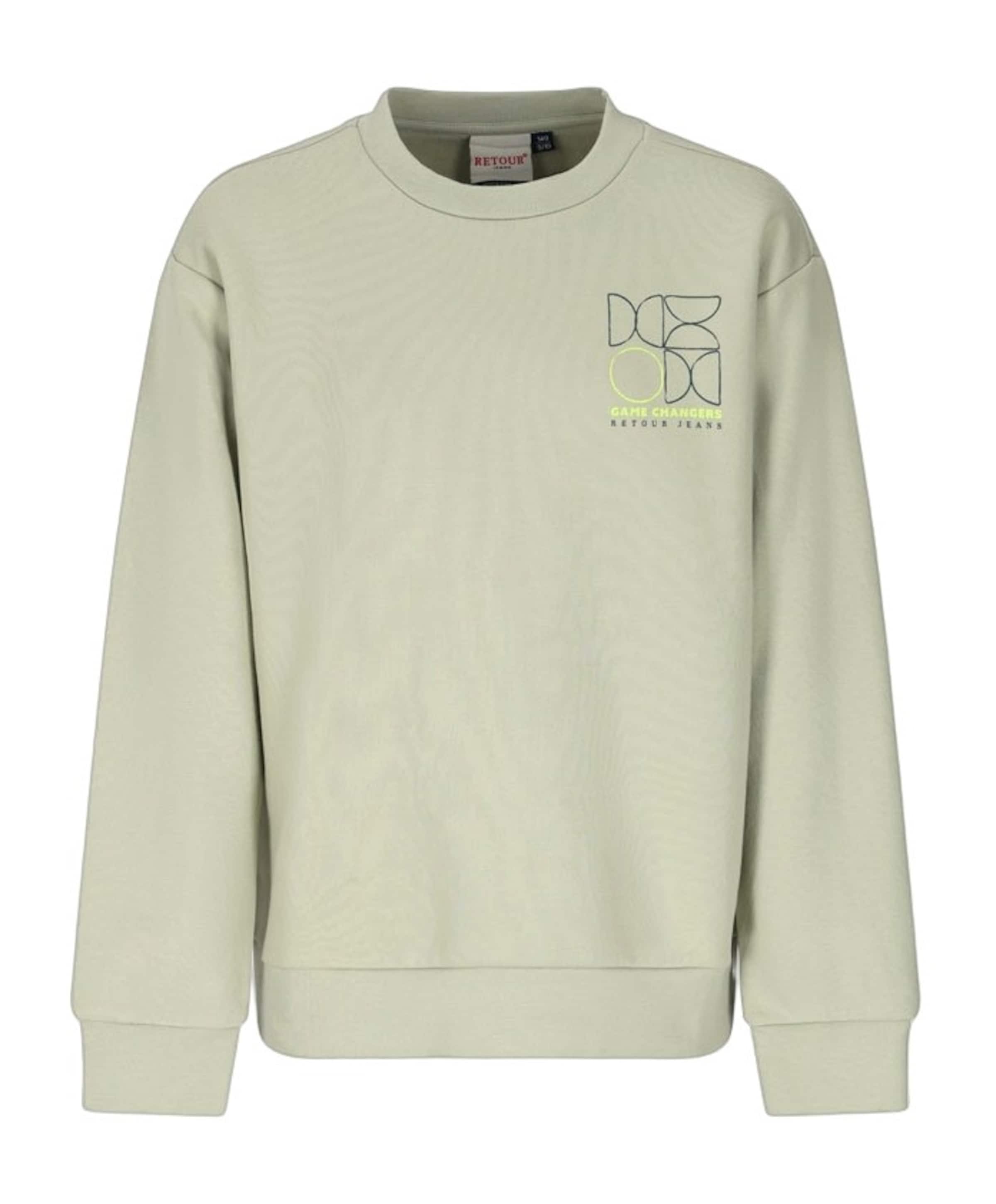 Retour Jongens sweater groen