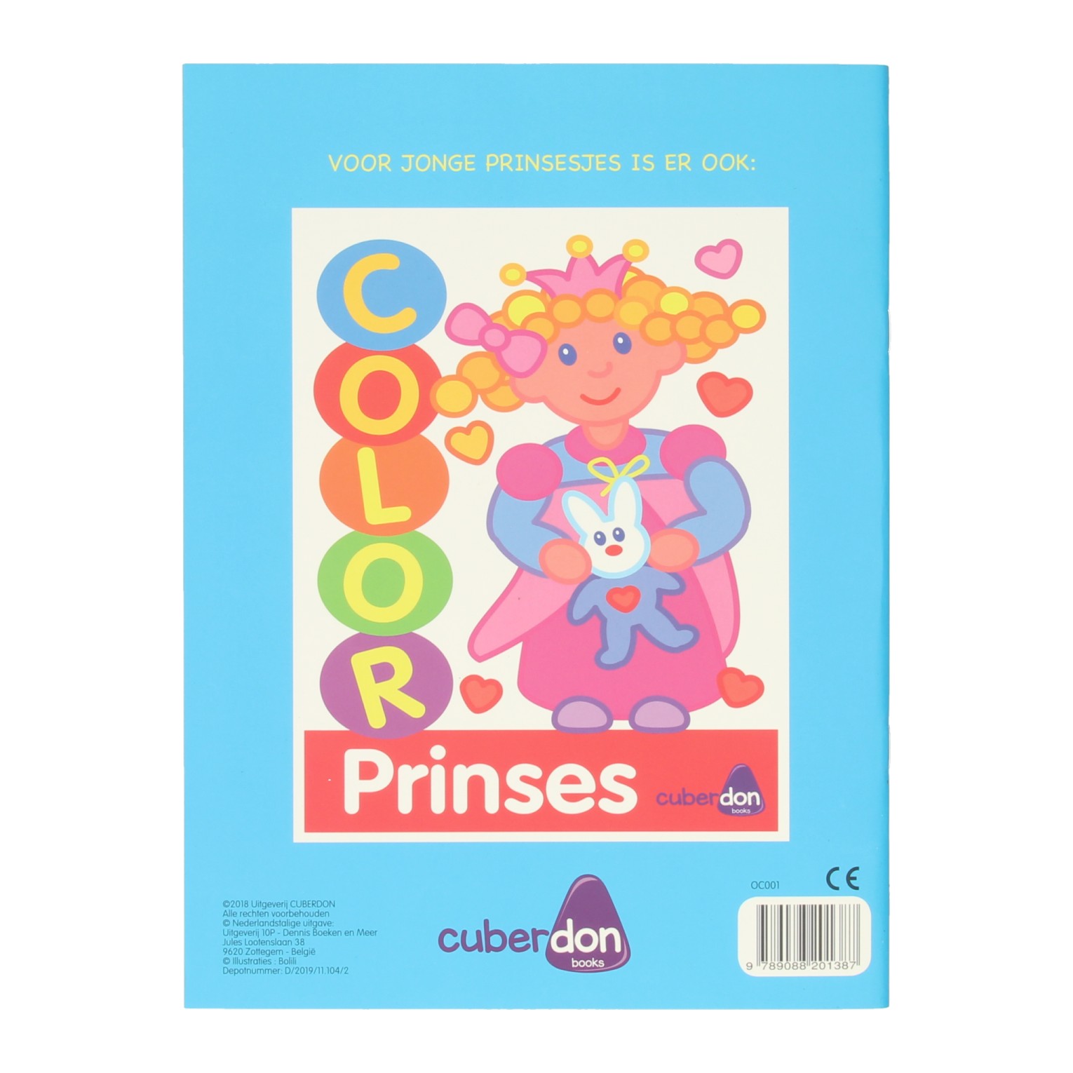 Dikke Lijnen Kleurboek Color - Draak