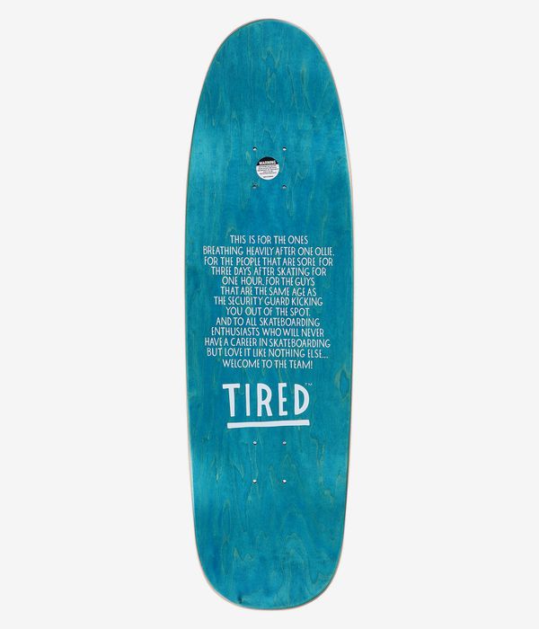 Tired Skateboards Clown Shaped 8.875