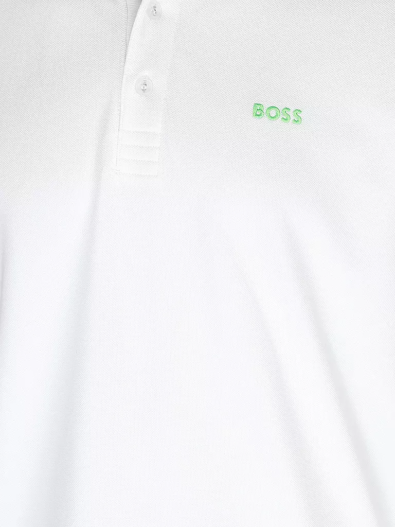 BOSS Poloshirt Regular Fit PADDY weiss