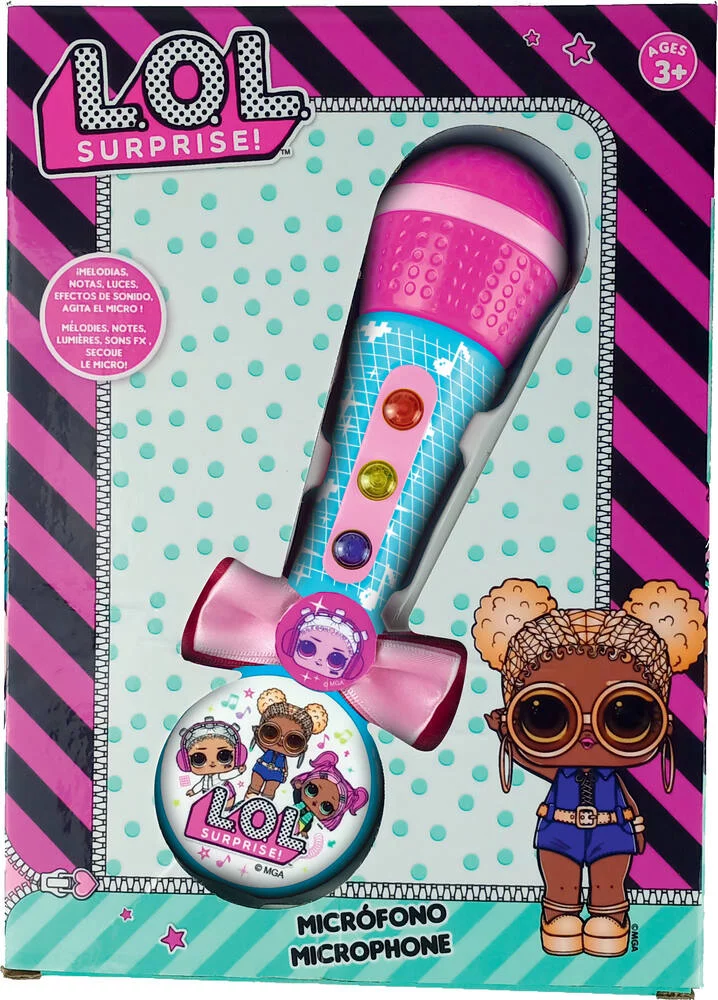 LOL SURPRISE - MICROPHONE AVEC AMPLIFICATEUR