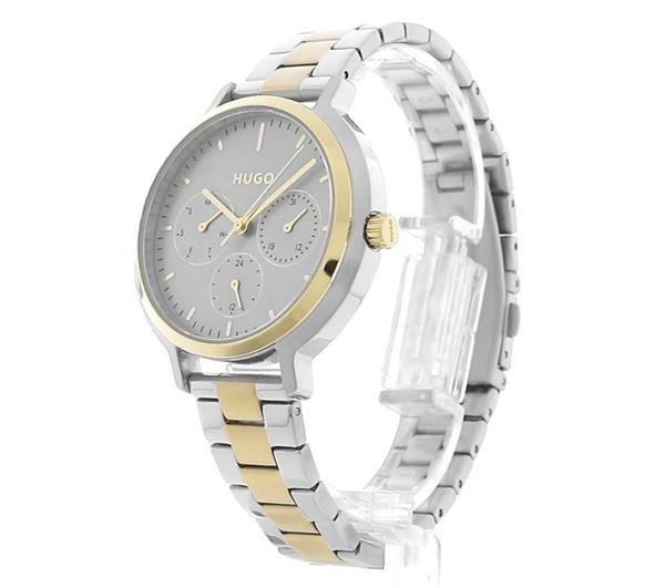 Hugo Edgy Two Tone Bracelet Watch Womens