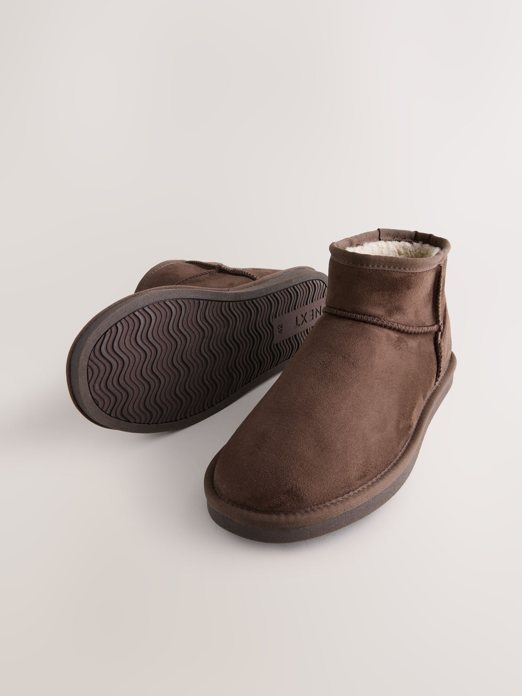 Bruin - Microsuede Boot Slippers