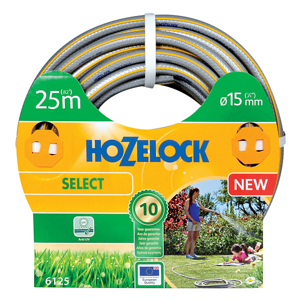 Tuyau arrosage Hozelock Select diam 15 mm L 25 m