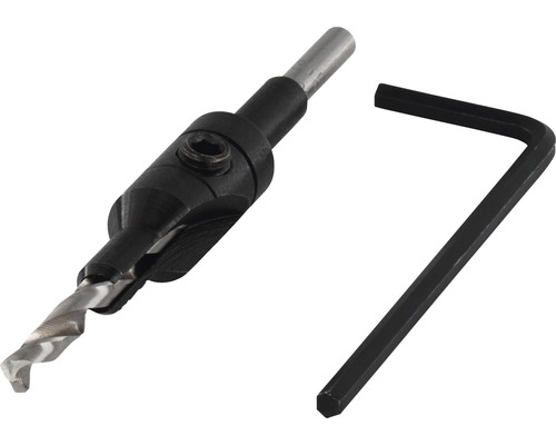 Wolfcraft voorboor Ø 3,5-9,5 mm met verzinkboor