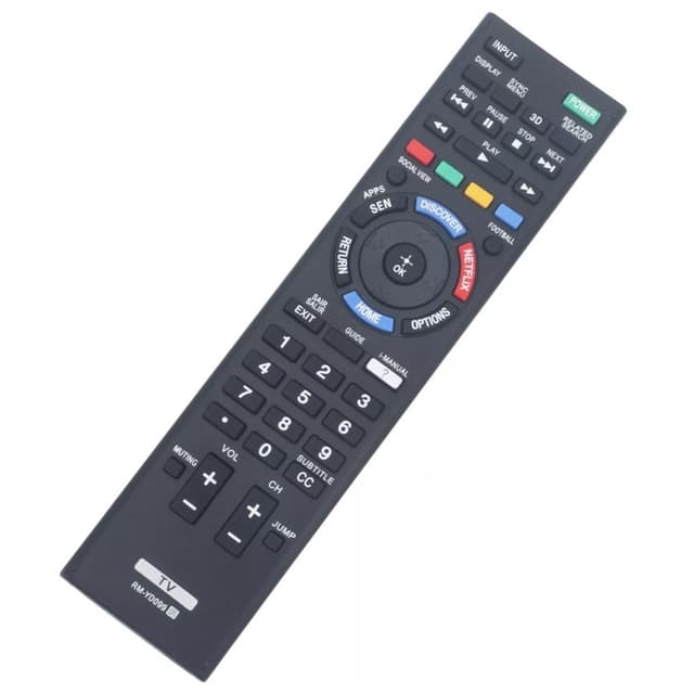 Udskiftning af fjernbetjening til RM-YD099 til Sony TV