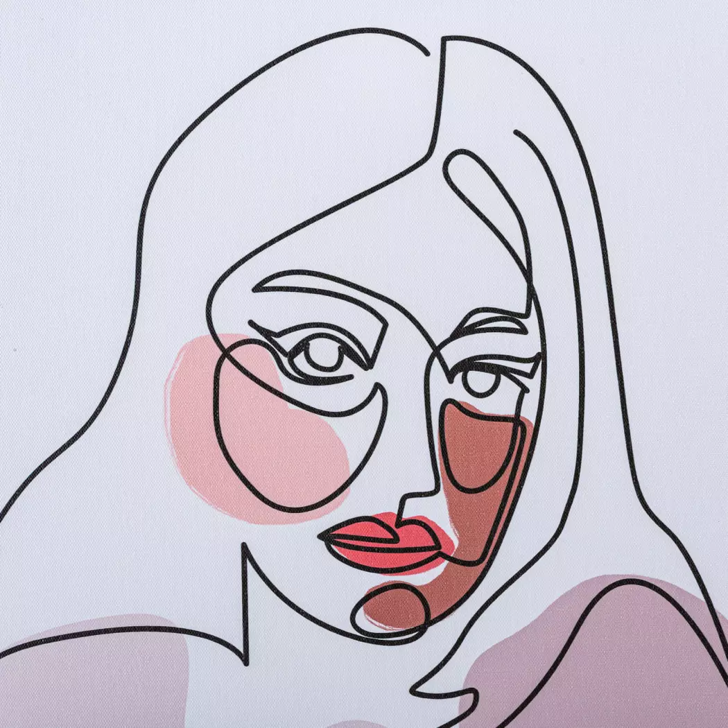 Wandbild 40 x 50 cm Young Woman II