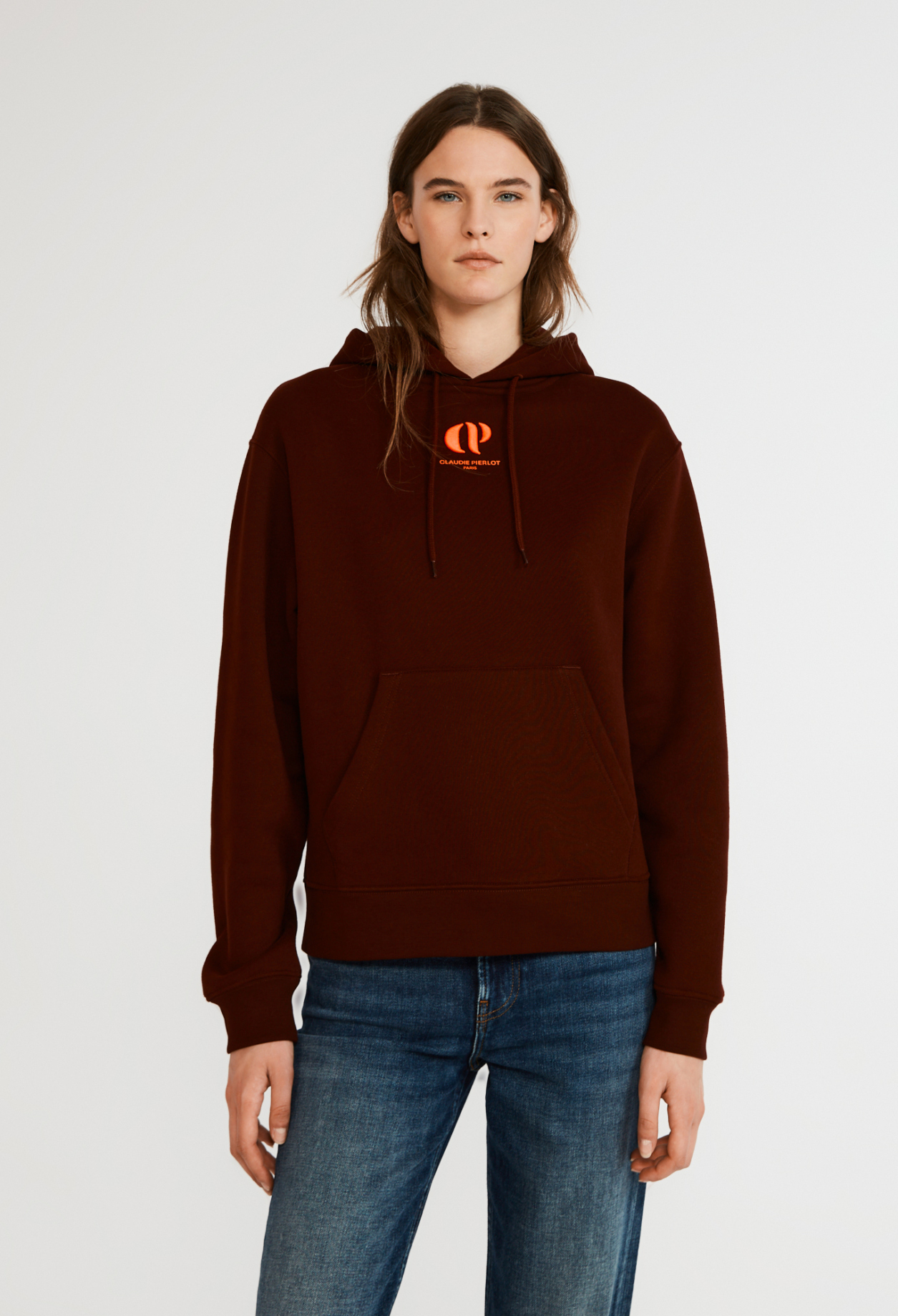 Sweatshirt &agrave; capuche