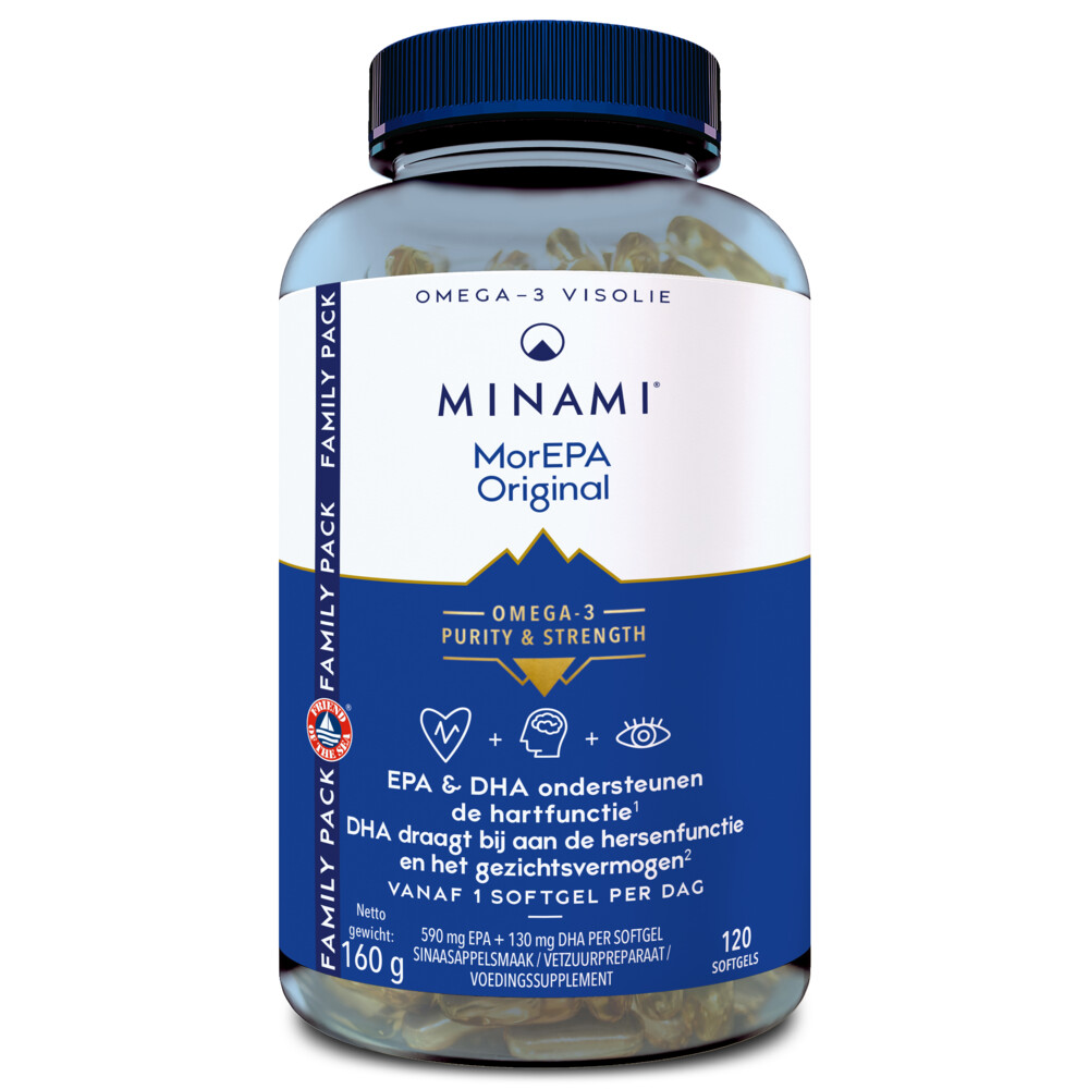 Minami MorEPA Original120 softgels