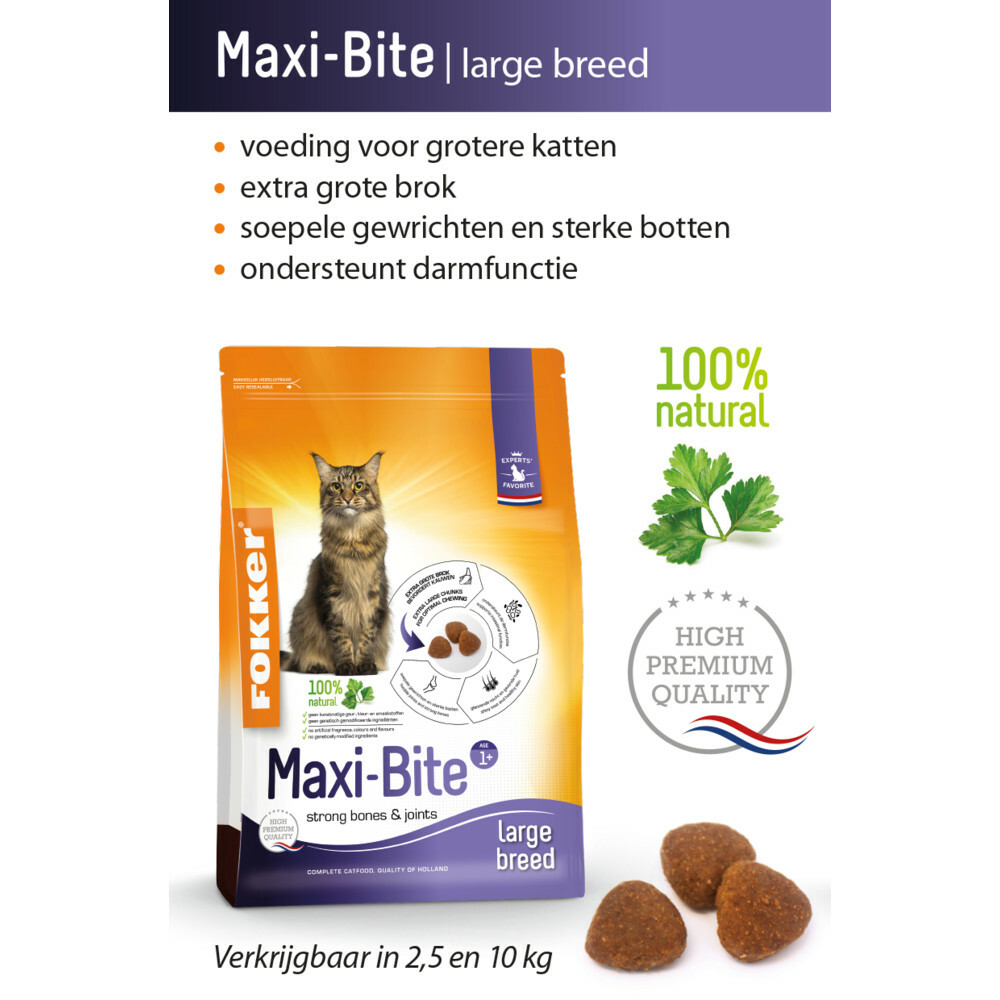 Fokker Maxi-Bite Large Breed2,5 kg
