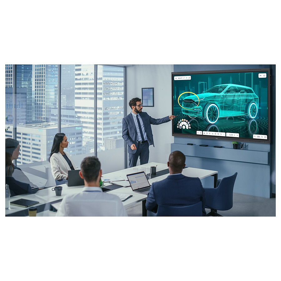 Optoma 5753RK - Ecran tactile et interactif 4K UHD