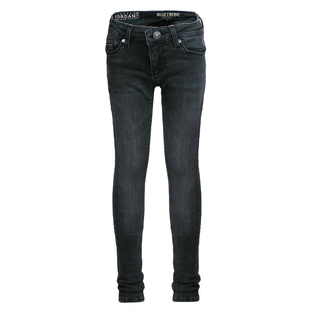 Blue Rebel super skinny jeans Jordan denim dark grey