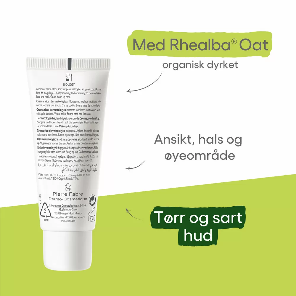 A-Derma Biology Cream Rich - 40 ml.