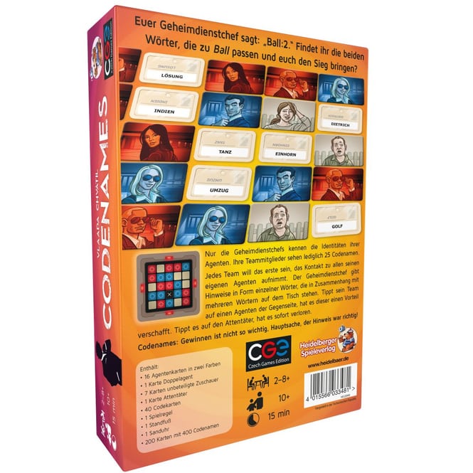 Codenames - Spiel des Jahres 2016