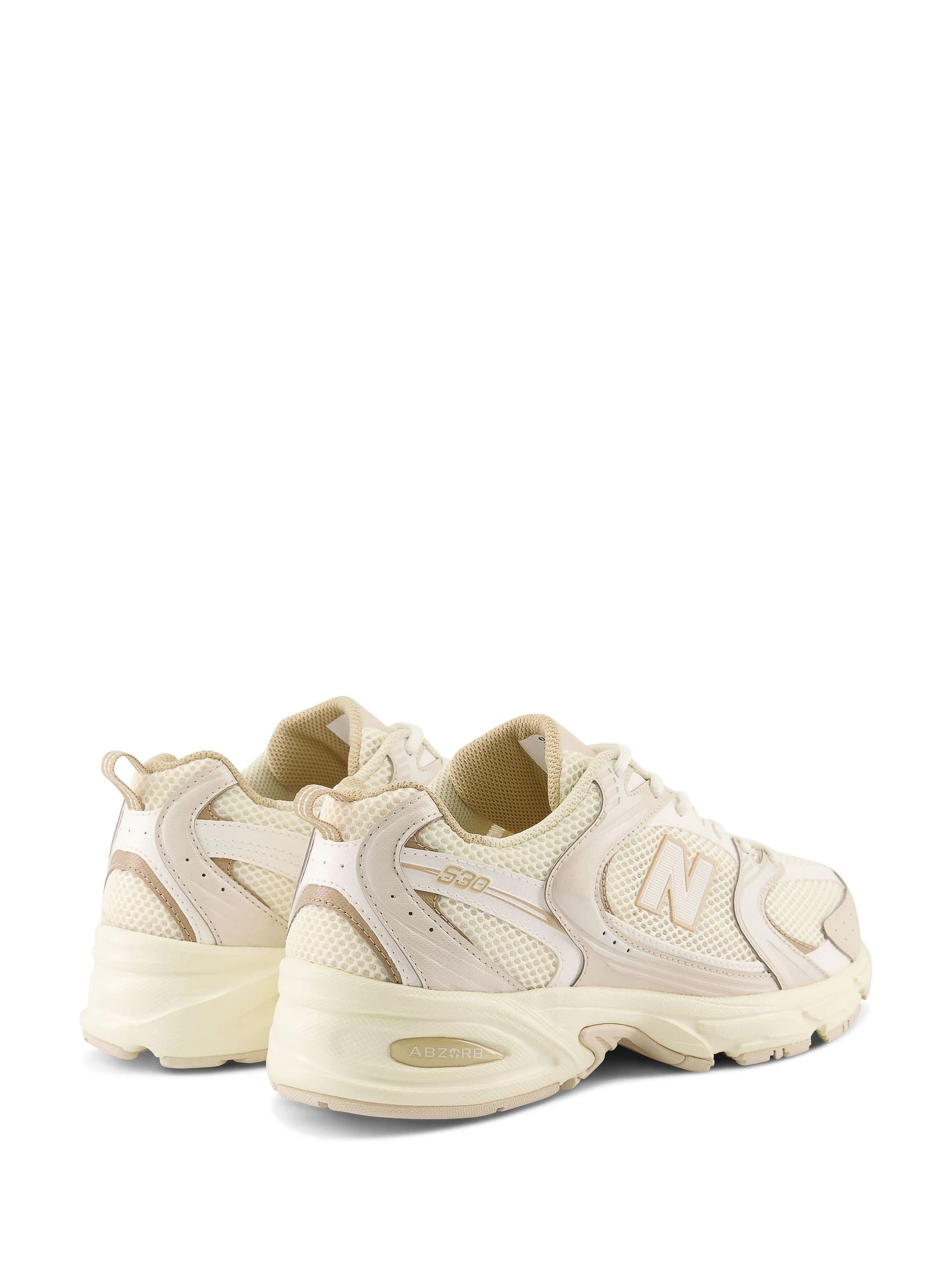 Crème - New Balance 530 damessneakers