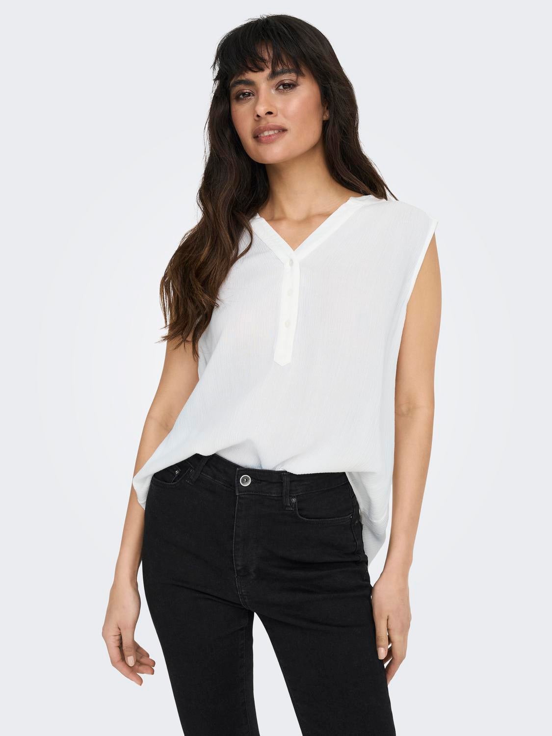 ONLJETTE Top Cloud Dancer