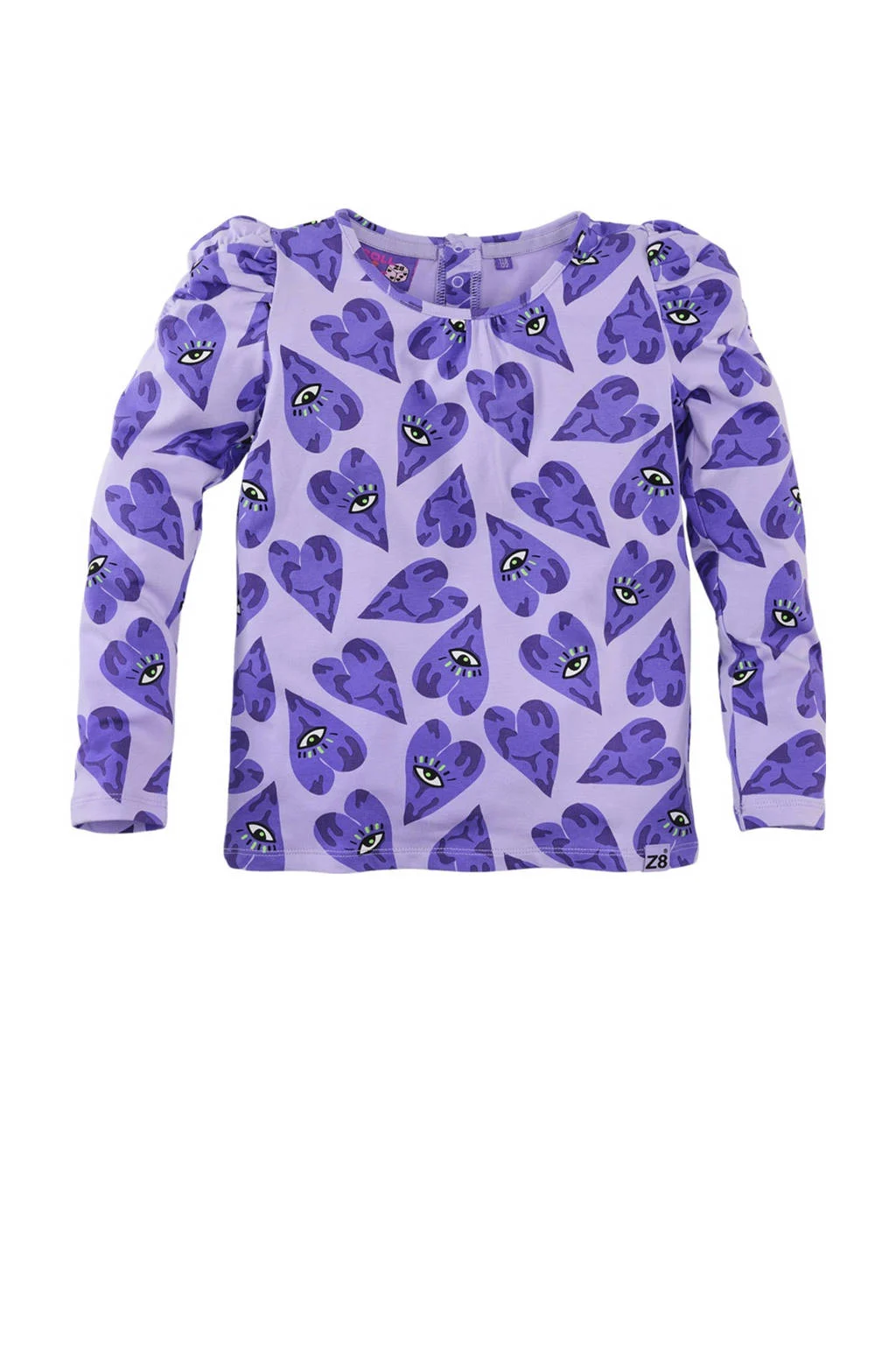 Z8 kids longsleeve Delinda paars/lila