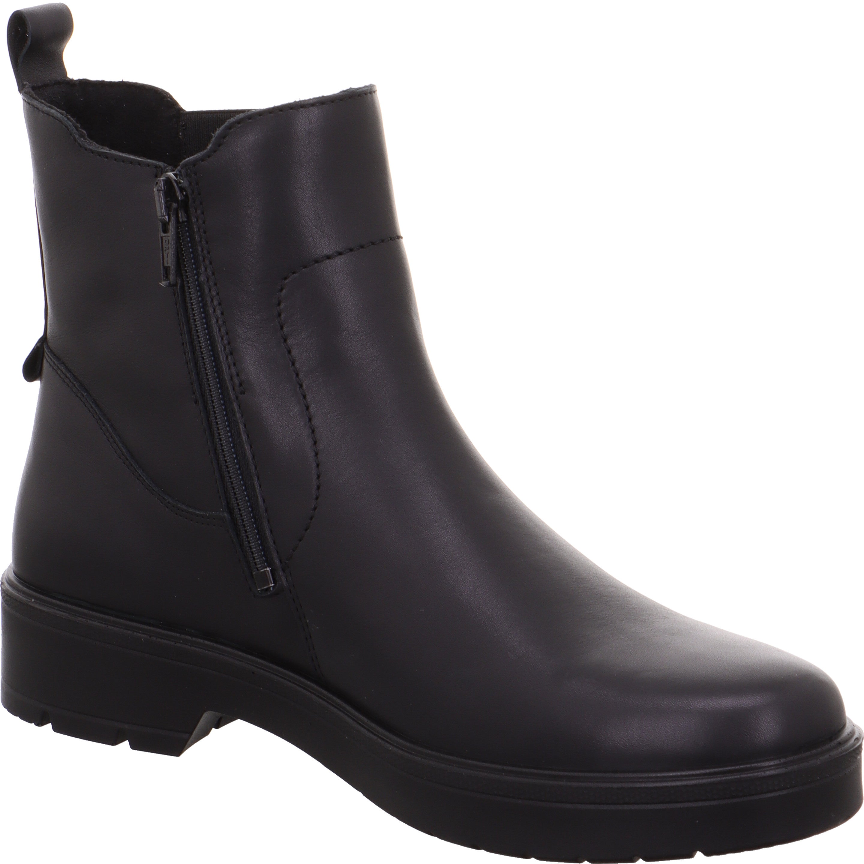 legero MYSTIC Damen  Chelsea Boots mit Reißverschluss - Farbe: Schwarz - Größe: 6.5
