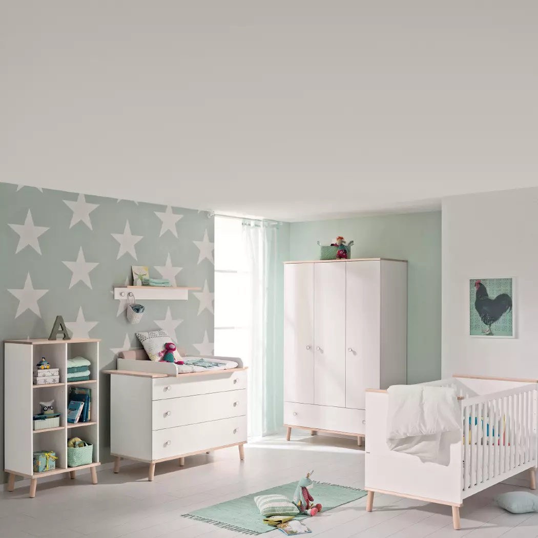 Babyzimmer-Set Ylvie 4tlg.
