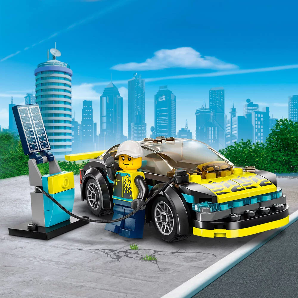 LEGO®CITY 60383 - LA VOITURE DE SPORT ELECTRIQUE