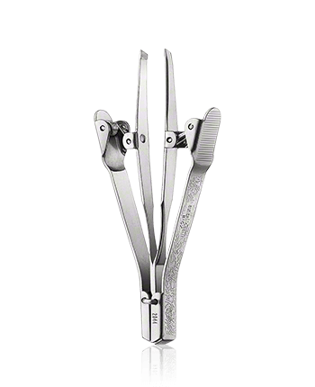 Erbe Solingen Pinzetten Automatische Pinzette Epilmatic, schräg 9cm