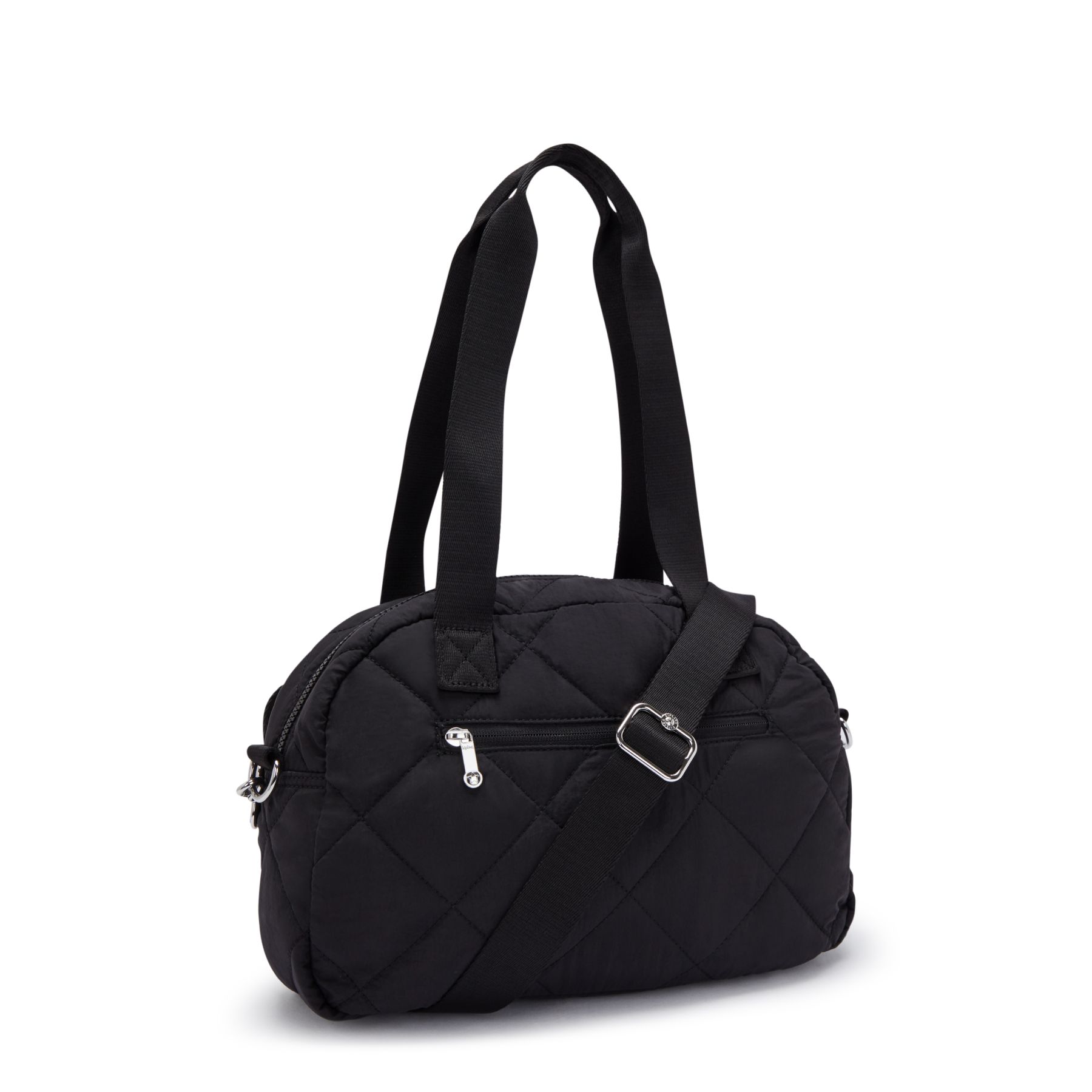 COOL DEFEA Sac Épaule Taille Moyenne avec Sangle Détachable - Cosmic Black Quilt