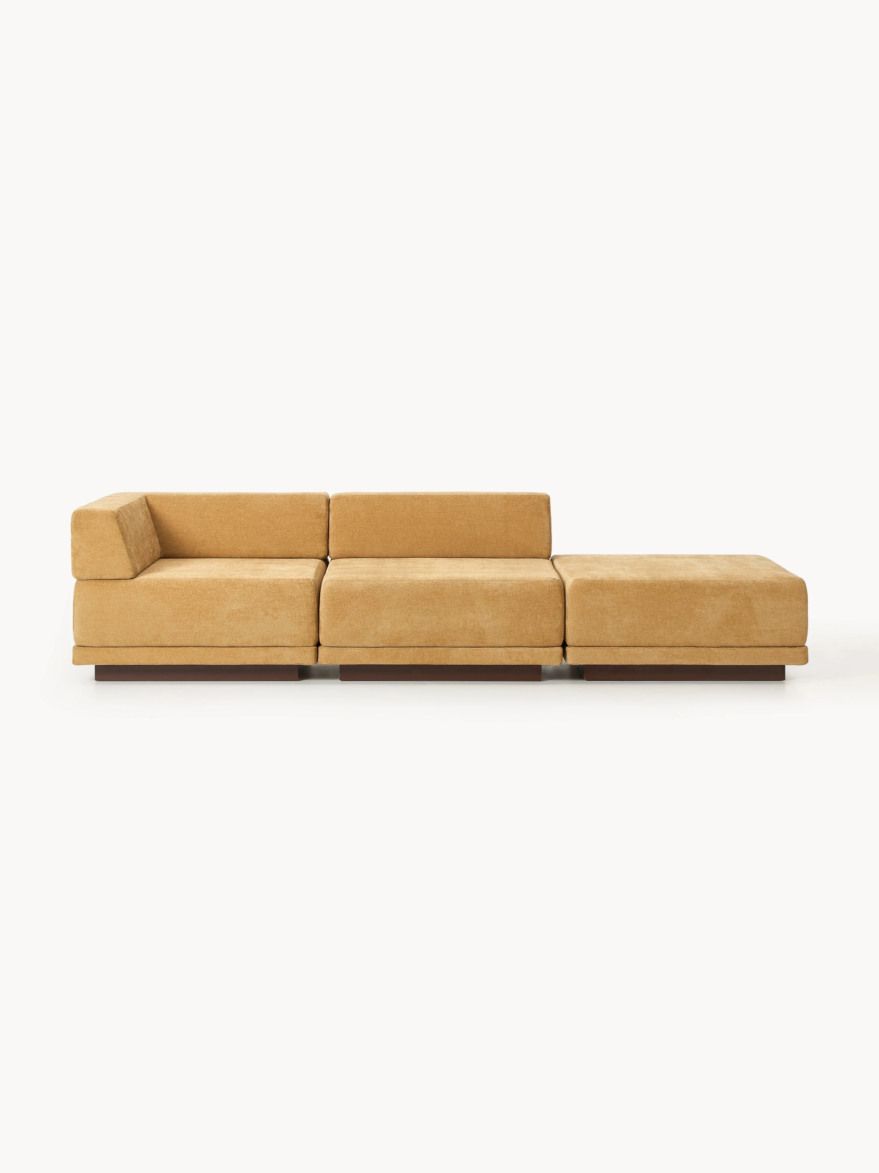 Modulaire bank Colin (4-zits) met poef