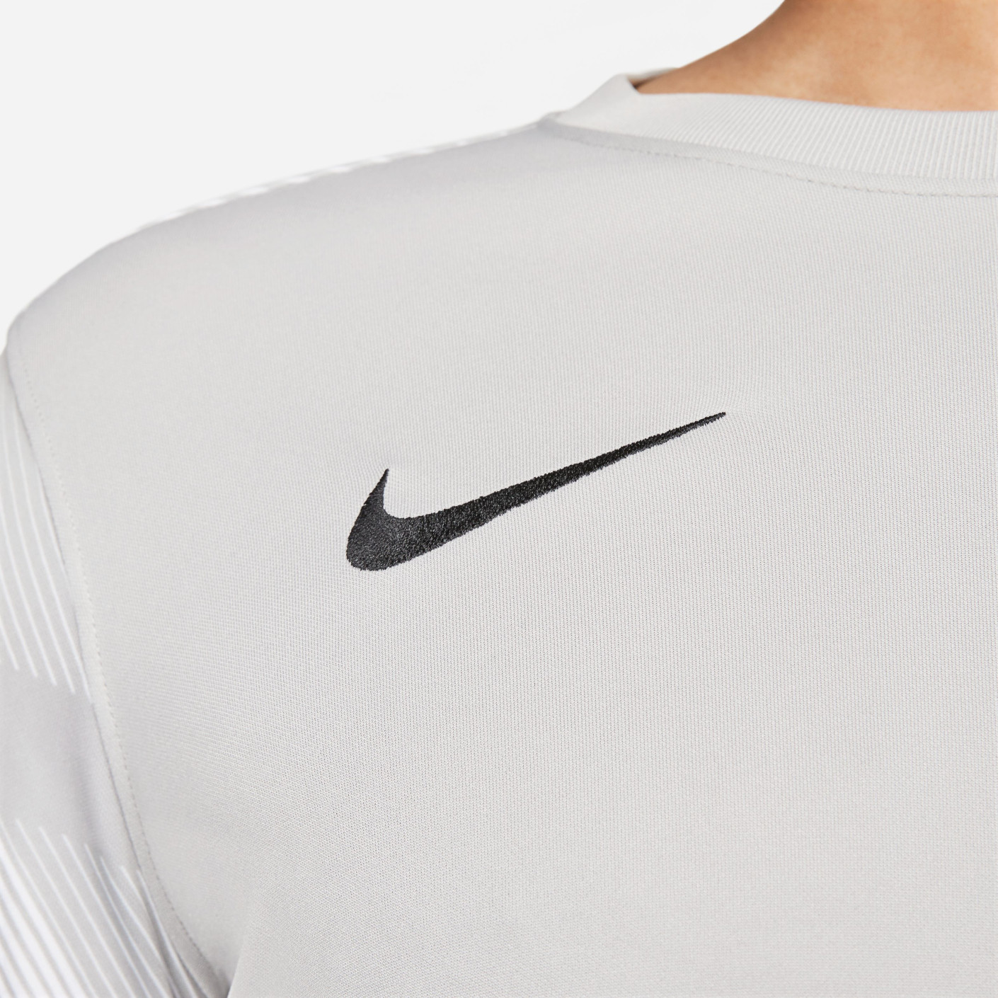 Nike Park IV Voetbalshirt Keepers Lange Mouwen Grijs Zwart