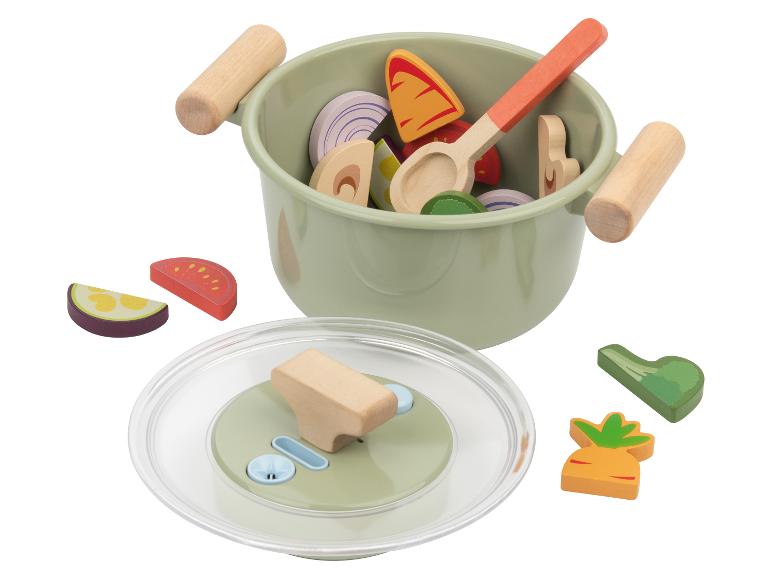 Houten speelgoed keukenaccessoires