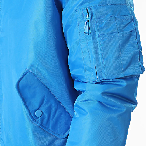 Veste Bomber Bleu Clair