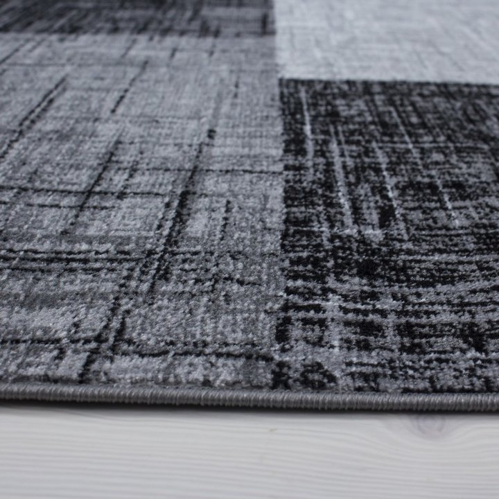 Modern  vloerkleed - Plus Zwart 8001 | Ruim assortiment