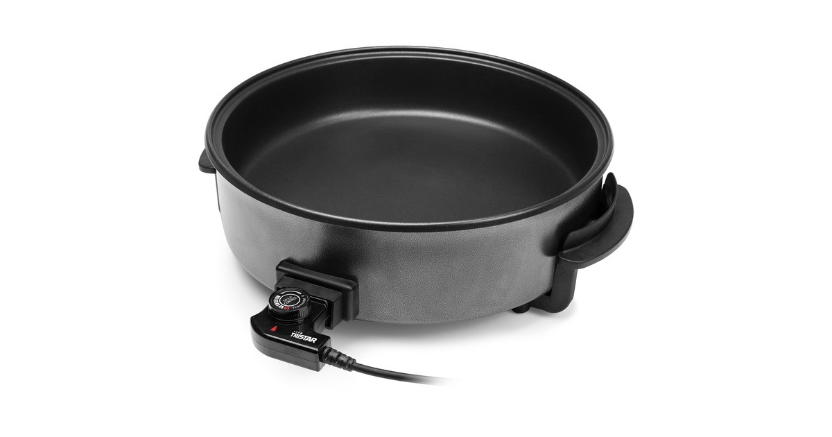 TristarPZ-9145 Multifunctionele hapjespan XXL bak-/braadpan  (Zwart)