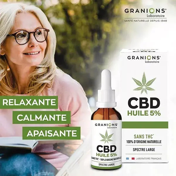 Óleo CBD Granions 5% 10ml