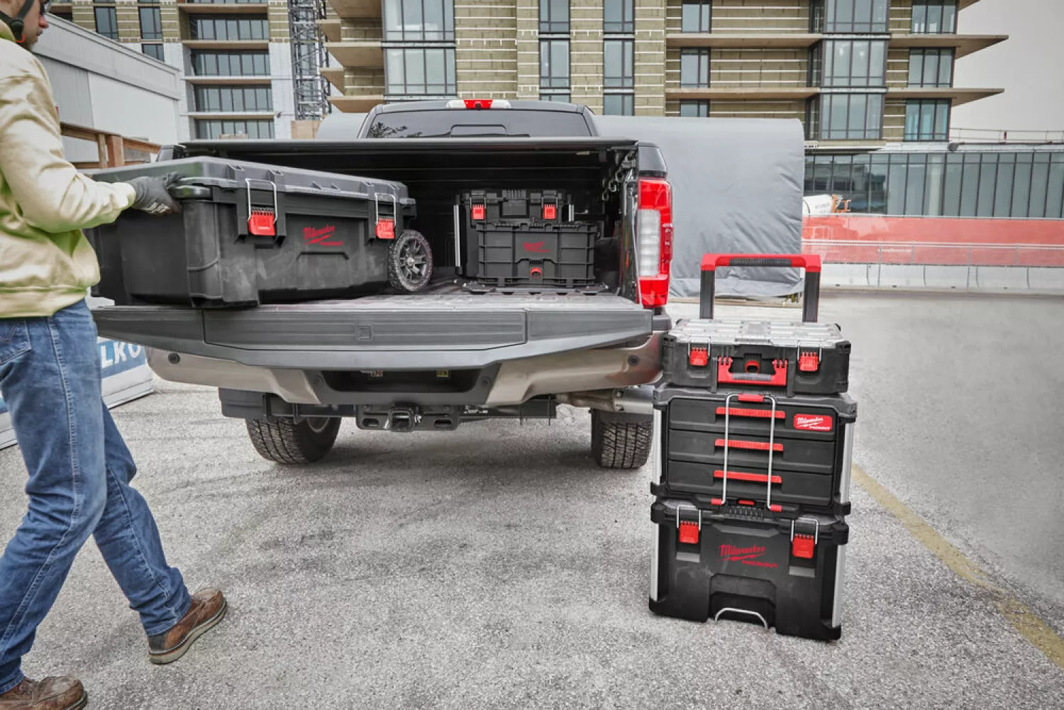 Milwaukee 4932478161 Packout Gereedschapskist op wielen