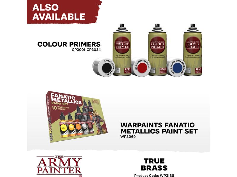 The Army Painter Metallic-Farbe Warpaints Fanatic Metallic: Der neue Goldstandard für Miniaturfarben