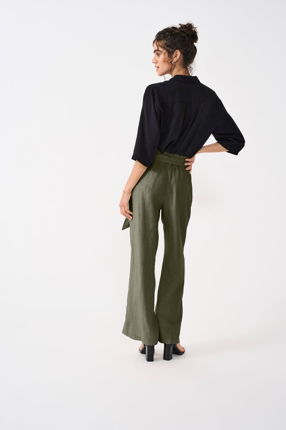 JDYSAY Mittlere Taille Locker geschnitten Hose Kalamata