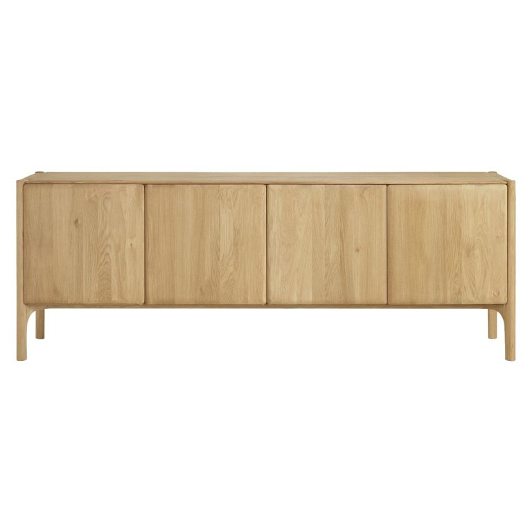 Ethnicraft PI dressoir 230x45 naturel eiken