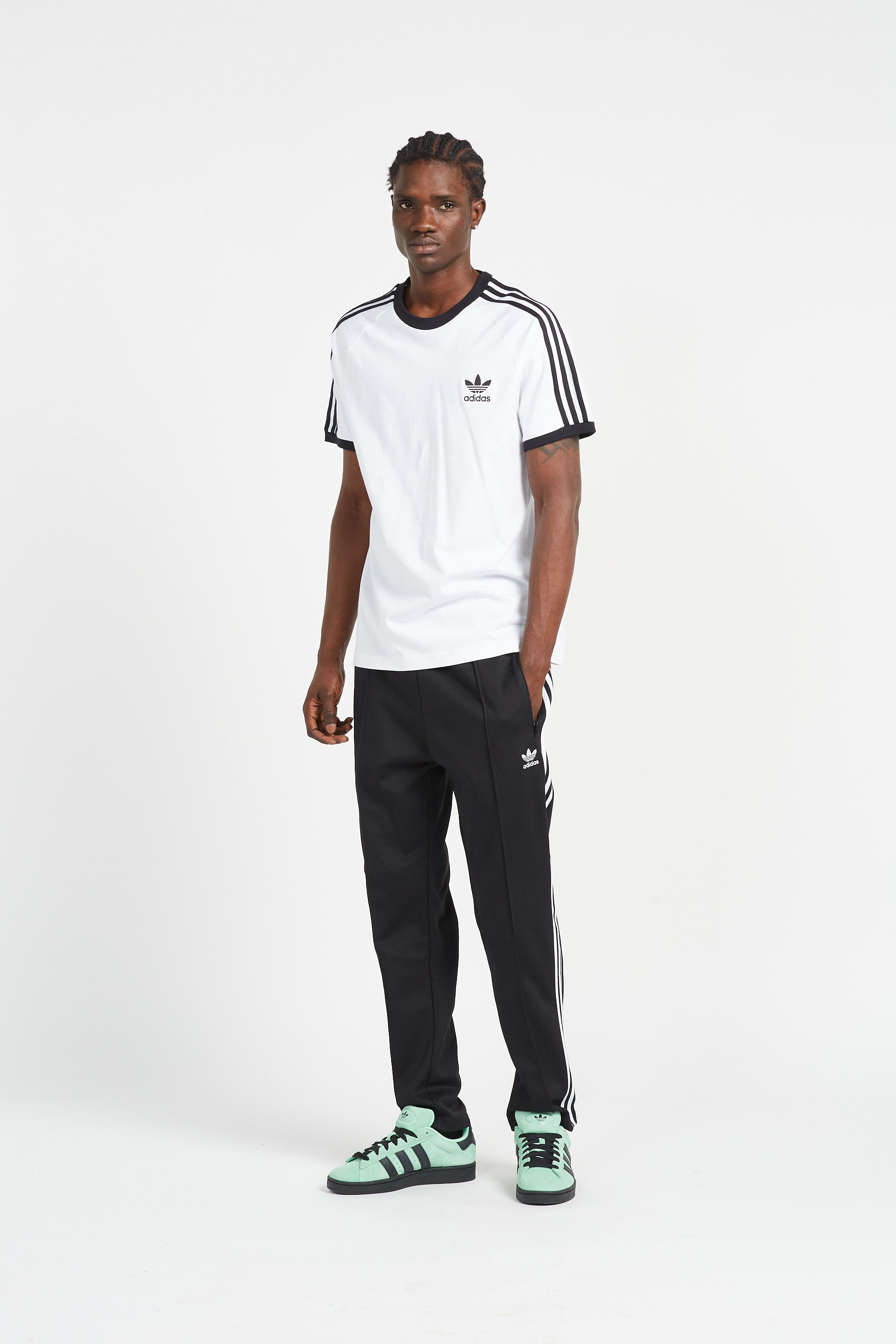 ADIDAS T-shirt 3-stripes Blanc