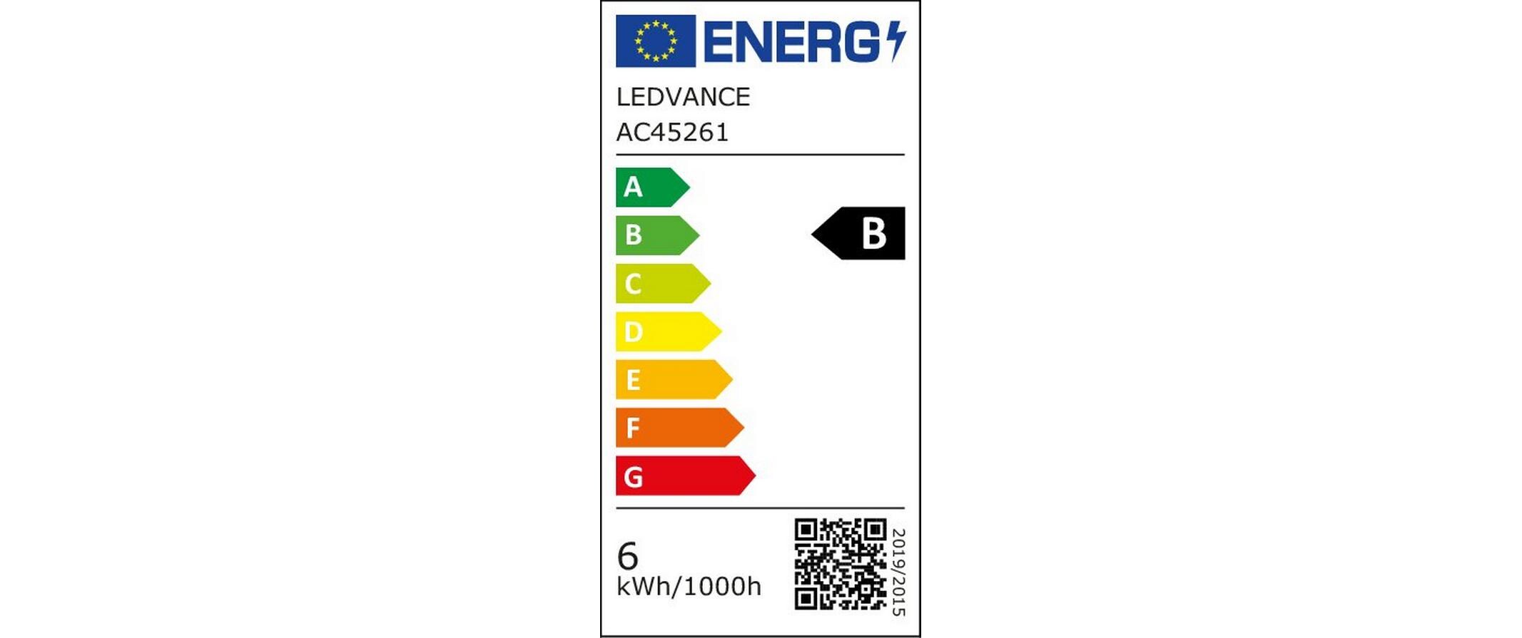 LED CLASSIC A ENERGY EFFICIENCY B DIM 5.7W, E27, WarmweissDimmbare LED-Lampen, klassische Kolbenform, ENERGIEEFIZIENTKLASSE B