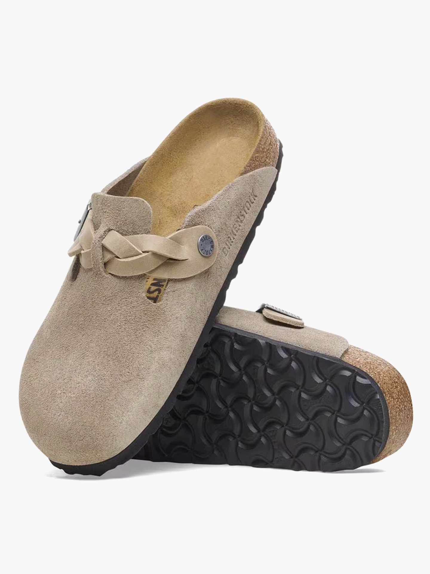 Boston Braided Suede Leather