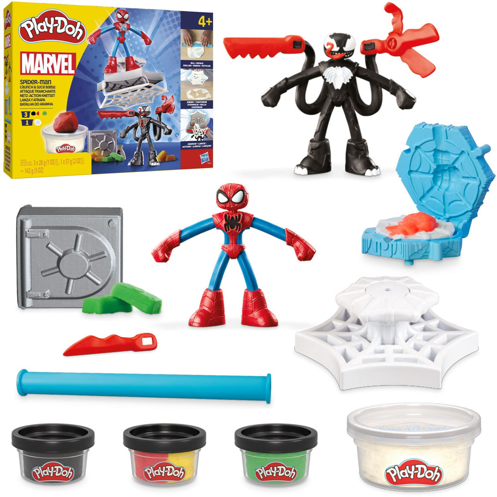 Køb Play-Doh Spiderman Opsendelse & Skær Slag