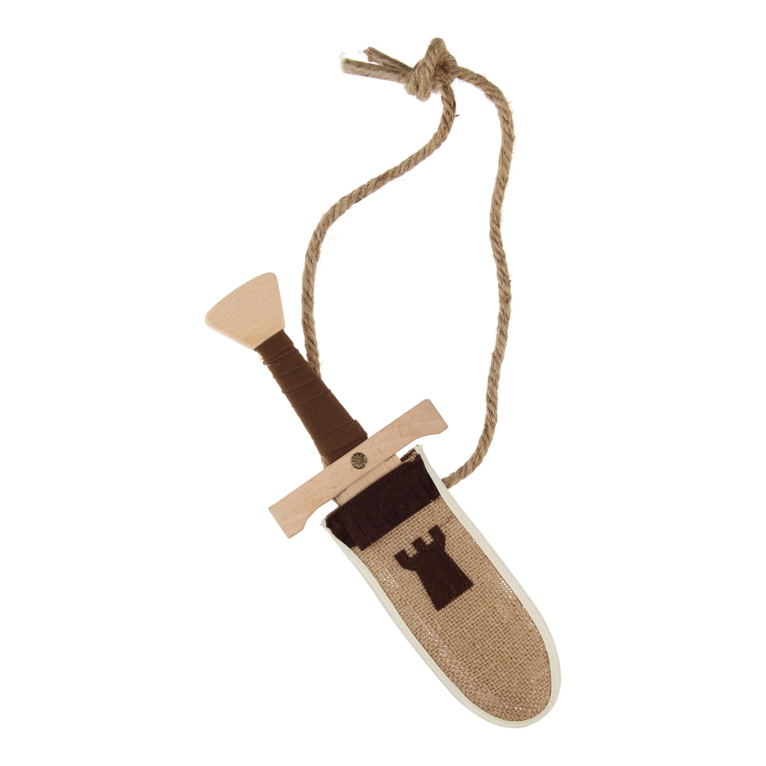 Houten Dolk Luxe met Schede