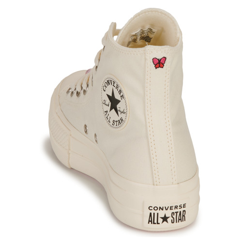 Converse - CHUCK TAYLOR ALL STAR LIFT-POP WORDS - Blanc